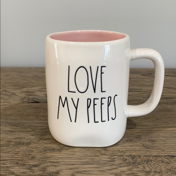 Rae Dunn LOVE MY PEEPS Coffee Mug
